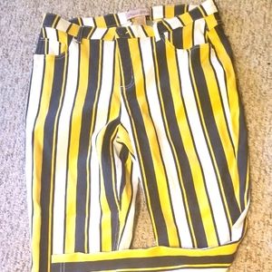 COPY - Plus size striped skinny leg pants! 14/15